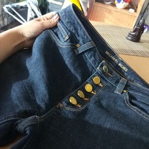 Micheal kors boot cut jeans